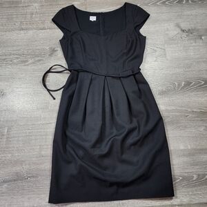 ARMANI COLLEZIONI Made In Italy Black Classic Cocktail Dress 8